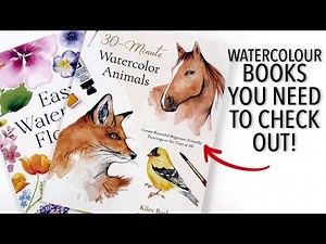 Watercolour Books I LOVE!!!