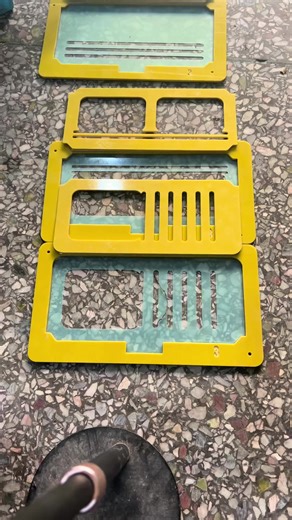 #Leather wallet sewing#Pattern sewing machineA mold designed for my client#Luggage sewing machine