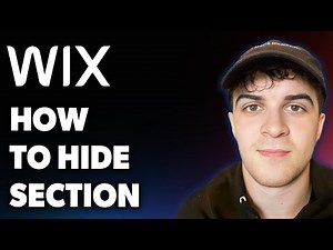 How to Hide Section in Wix (Full 2025 Guide)