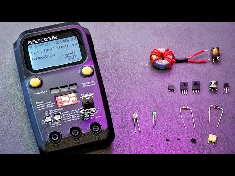 Transistor Tester and LCR Meter in One BSIDE ESR02 Pro