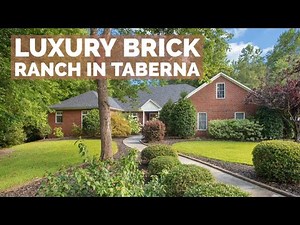 Luxury Brick Ranch Home Tour - 605 Taberna Circle - New Bern, NC