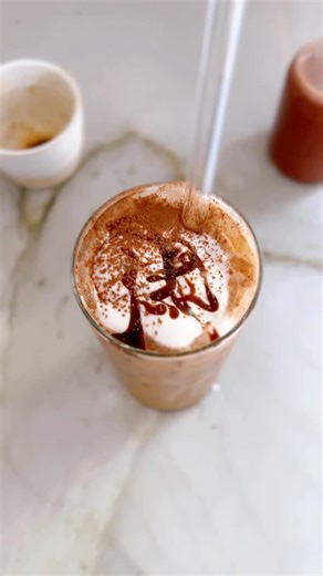 Danielle | Against all Grain | Dairy Free Cherry Bon Bon Iced Coffee Comment Cherry to save the recipe in your DMs ! 🍒🍒🍒 Chocolate Cherry Iced Coffee Cherry Syrup... | Instagram