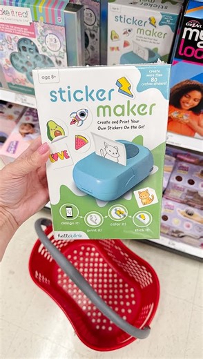 13K views · 16 reactions | Colorable stickers on the go in seconds? Count me in. 欄 Commment STICKER down below to grab this fun gadget! | All Things Target | Facebook