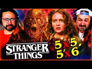 STRANGER THINGS Season 5 Episode 5 & 6 REACTION!! Netflix Vol. 2 | Vecna | Sadie Sink