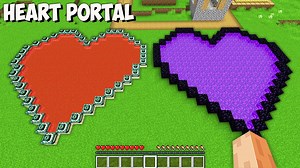 Which giant heart portal is better in Minecraft | Yuyu Craft