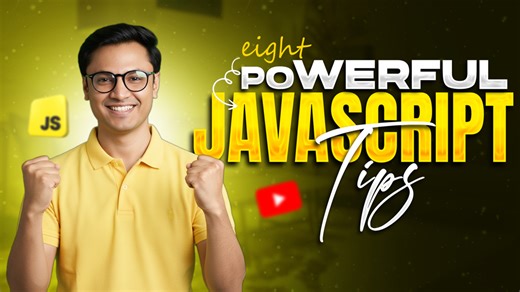 Want to write cleaner, smarter, and more efficient JavaScript code? In this video, I’ll share 8 powerful JavaScript tips that every developer - beginner or advanced - should know in 2025 by logicBase Labs 🔗 Full video link - https://youtu.be/VK5A-OTQ-0g | Sumit Saha