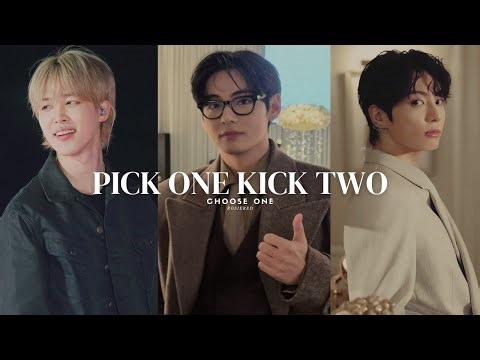 PICK ONE KICK TWO | Same Group Edition | BTS, SVT, ATEEZ, SKZ, ENHYPEN,TXT...