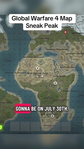 Sneak peak for the GW4 Twitch Drop event on July 30th | global warfare rust