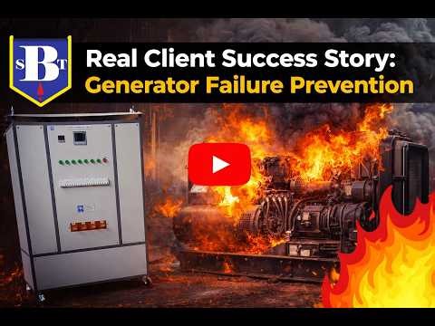 Case Study: How We Prevented Generator Failure & Saved Costly Downtime ⚡