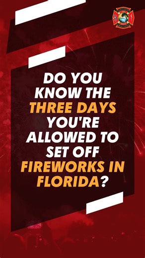 Keep your celebrations bright and your family safe this season! 🎇 Before you light the fuse, keep these tips on firework safety in mind. | Clay County Fire Rescue