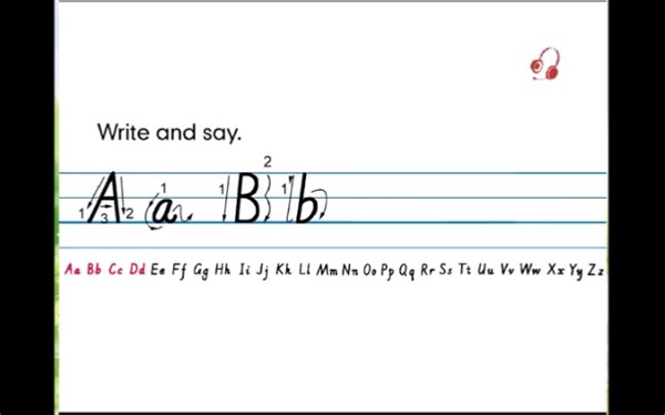 26个英文字母手写体教学视频，简洁明了，建议收藏！