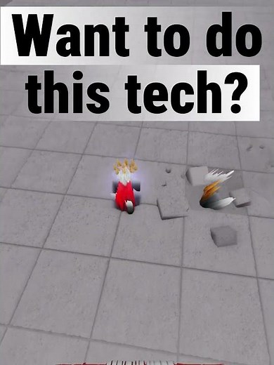 Supa Tech Tutorial | The strongest battlegrounds | #thestrongestbattlegrounds #roblox #pvp