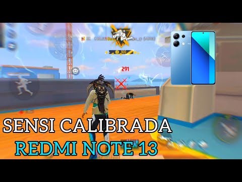 SAIU MELHOR SENSIBILIDADE E DPI REDMI NOTE 13 NOVA ATUALIZAÇÃO FREE FIRE 2026