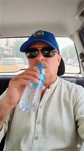 Selfie vlog inside taxi, road passing quickly outside window #aivideo #asmr #videoshort