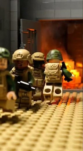 LEGO WW2 Stop-Motion – Bunker Breach | Season 2,No turning back now.#legoshorts
