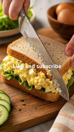 🥚 Egg Salad Sandwich | The Creamy Classic Everyone Loves! 🥪🤤#EggSaladSandwich #sandwich