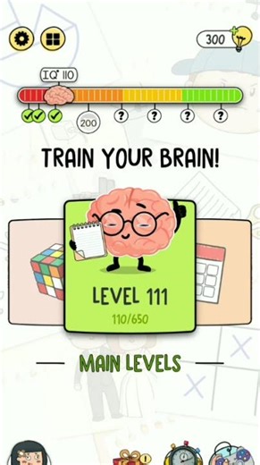 Brain test All star level 111