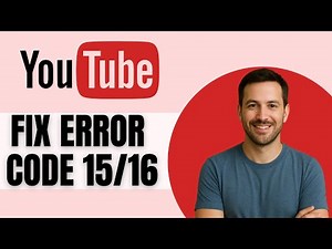 How To Fix Error Code 15 YouTube Problem