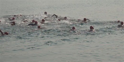Open water race draws over 130 swimmers to Pactola Lake
