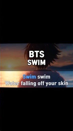 🌊 BTS – SWIM | K-pop Karaoke Sing Along #bts #swim #kpopkaraoke #kpopshorts #karaoke #kpop