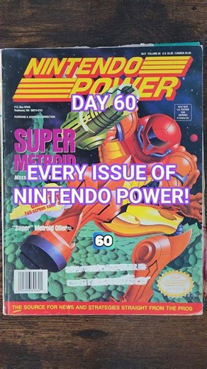 Day 60 of Every Issue of #nintendopower #nes #snes #Gameboy #90sgaming #retrogaming #metroidvania