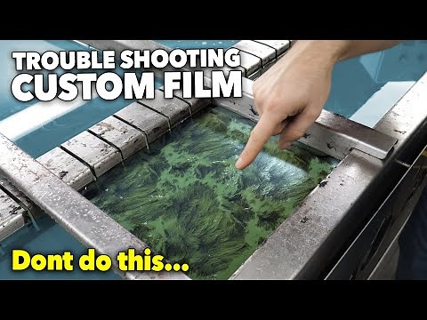 Trouble Shooting Custom Hydrographic Film