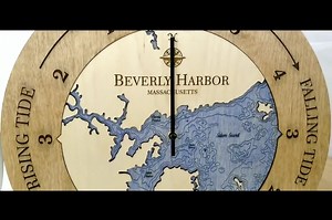 South Carolina Tide Clock, Hilton Head, Waccamaw Neck, Pawleys Island, Charleston, Murrells Inlet, Surfside, Edisto, Myrtle Beach and More - Etsy