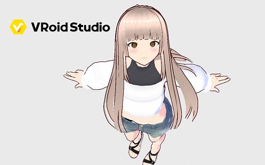 【VRoid Studio】15分钟完成自己的虚拟主播/角色 , 0基础 - 体验向