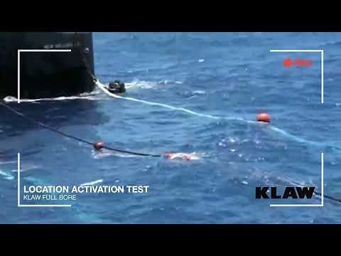 KLAW Breakaway Coupling - Full Bore Breakaway Coupling activation test