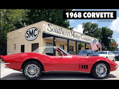 In Depth Tour & Test Drive of the 1968 Chevrolet Corvette Convertible at Southern Motor Company