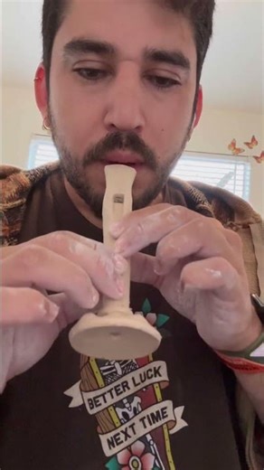 Tlapitzalli, Aztec flute subscribe for more content #indigenous #flute #soundhealing #clayart