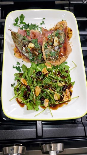 Easy Chicken Saltimbocca With Prosciutto and sage