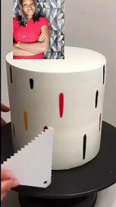 This is how you can achieve this technique ☺🥰 #buttercreamcake #fondantdecoration #trendingreels #viralreelschallenge #virals | FK Sweet Treats