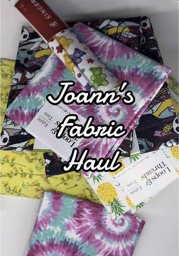 Joanns Fabric Haul with some fat quarters from Walmart & Michaels #joannfabrics #fabrichaul #smallbusiness #fatquarters #fabric