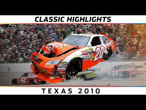 Late Race Turmoil in Texas! (2010) | NASCAR Classic Highlights