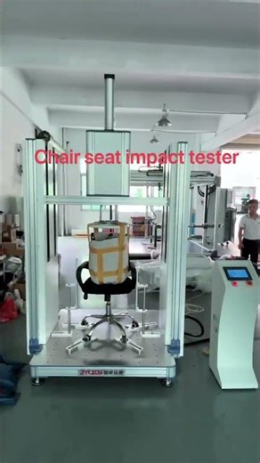 Chair seat impact tester #fatiguetesting#furnituretestingmachine#chairtest#Reliabilitytestingmachine