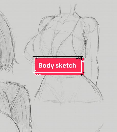 Female Body Sketch Drawing Tutorial for Beginners