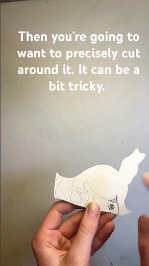 How to make a mini finger dragon puppet! Hope everybody likes this tutorial❤️ ￼