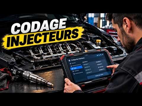 🔧 Comment Coder des Injecteurs Diesel avec une Valise de Diagnostic ? Tutoriel Auto