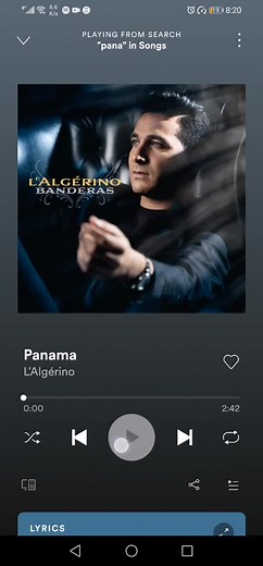 Panama - l'algerino: Paroles et Traduction de la Chanson