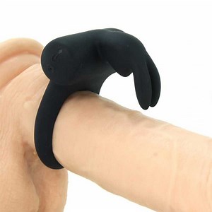 VeDo Frisky Bunny Rechargeable Vibrating Silicone Rabbit Cock Ring