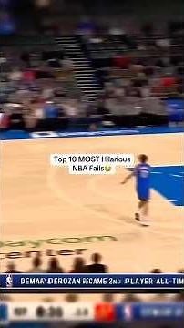 Top 10 MOST Hilarious NBA Fails!😭