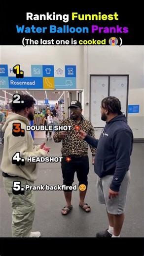 Ranking Funniest Water Balloons Pranks