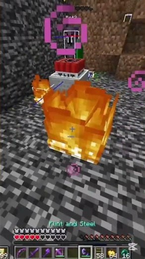 Cart pvp #minecraft #pvp #cart #minecart #shorts