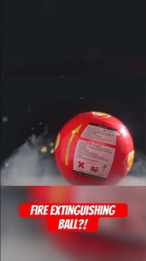 This Ball Literally Fights Fire with FIRE