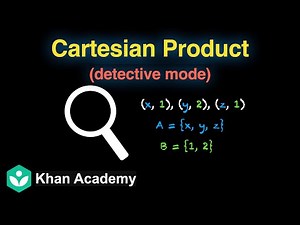 Cartesian Product (Application based) | Relations and Functions | Grade 11 | Math | Khan Academy