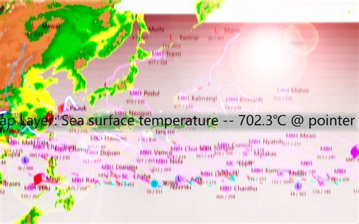 超级疯狂气旋模拟器模拟西北太平洋台风季