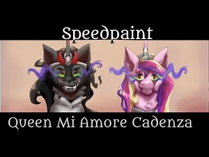 Queen Mi Amore Cadenza (Cadense) - mlp Speedpaint