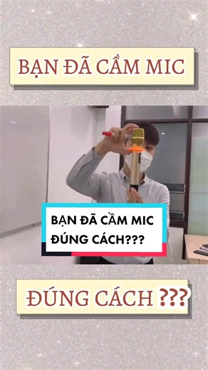 Bạn đã cầm Mic đúng cách??? #phoenixacademy #caotungminh #daotaomc #luyengiongnoi #daotaokynang #learnontiktok
