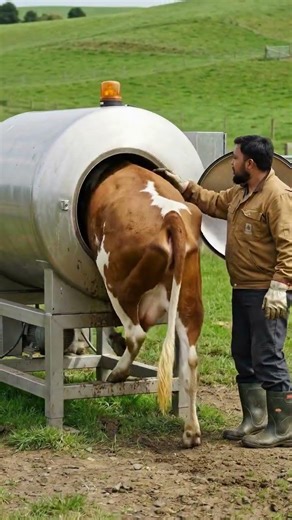 Viral Cow Processing Machine Video | Modern Farm Processing Technology Demonstration